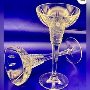 Waterford Marquis Gemini Crystal Candlesticks Pair